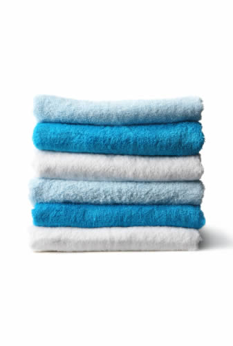 towels-stacked Massage Table Towels